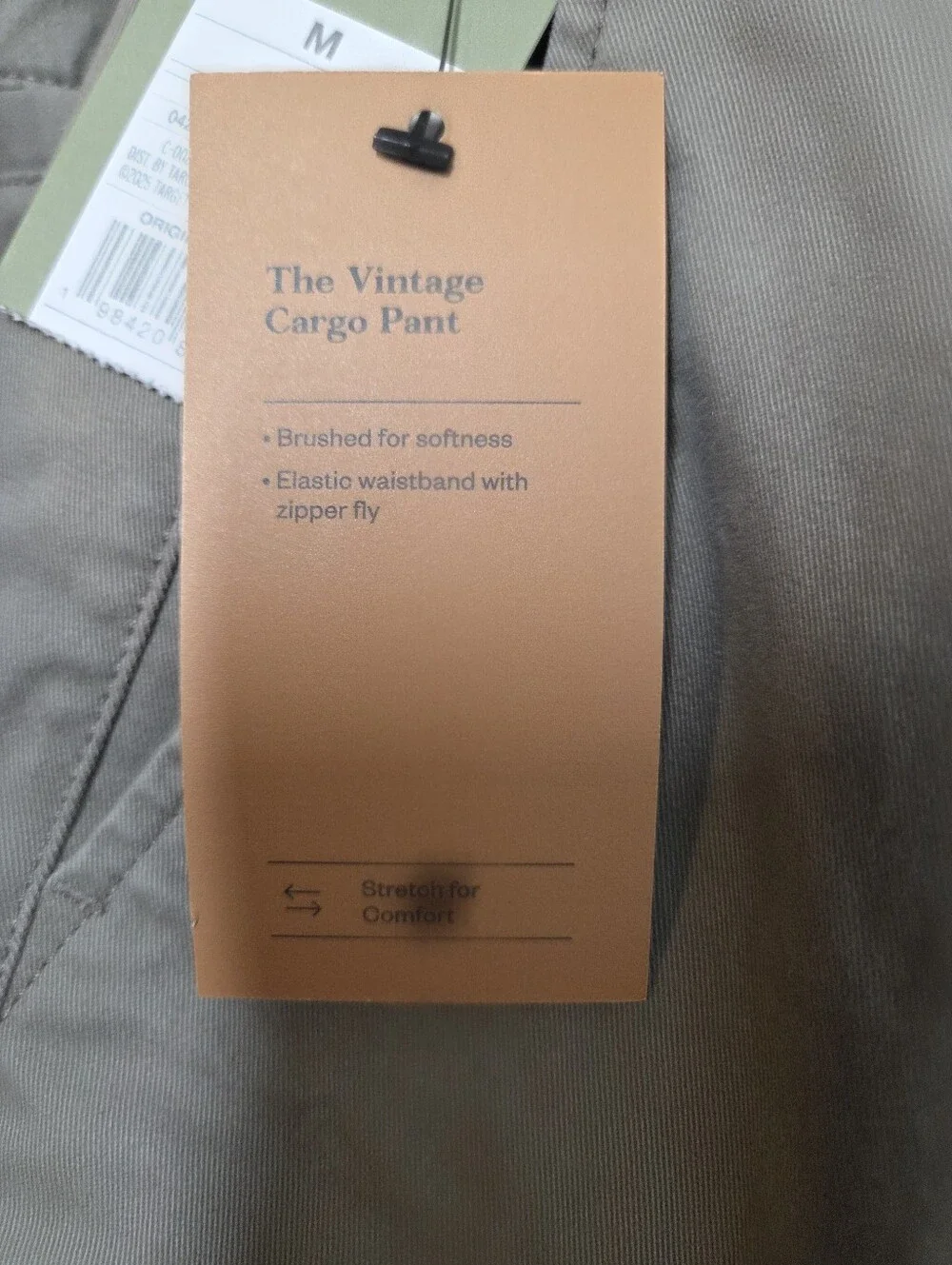Goodfellow & Co Men's Cargo Pants Vintage Medium Nwt